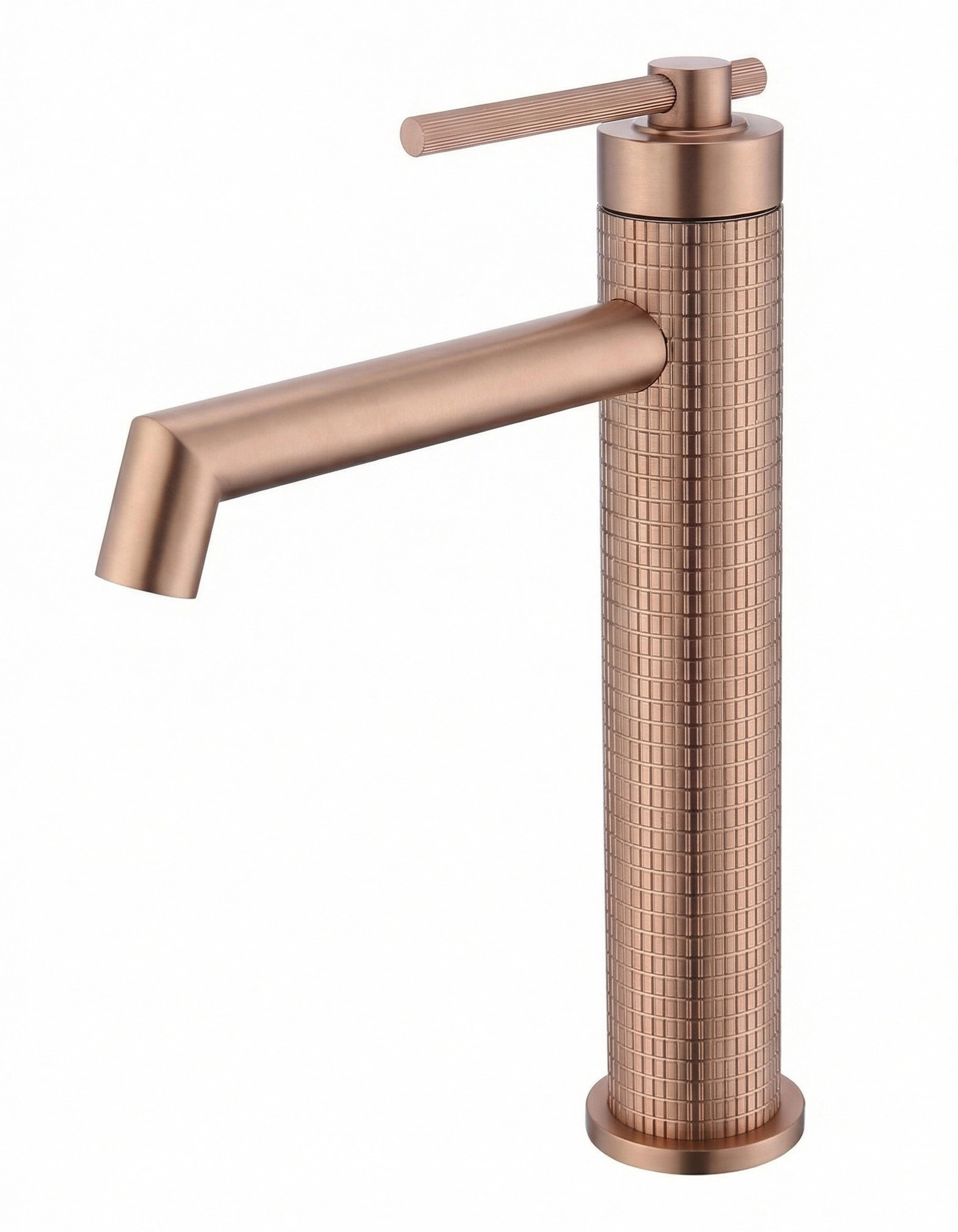 2506玫瑰金斜七咀