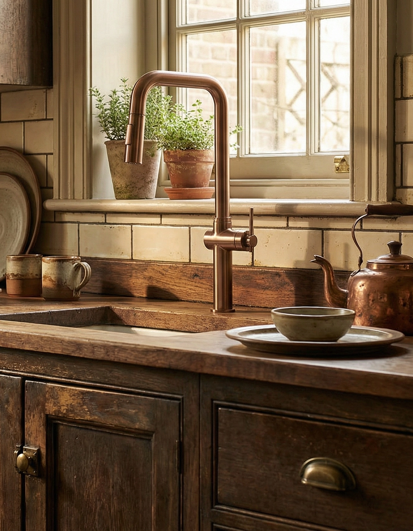 抽拉七字玫瑰金