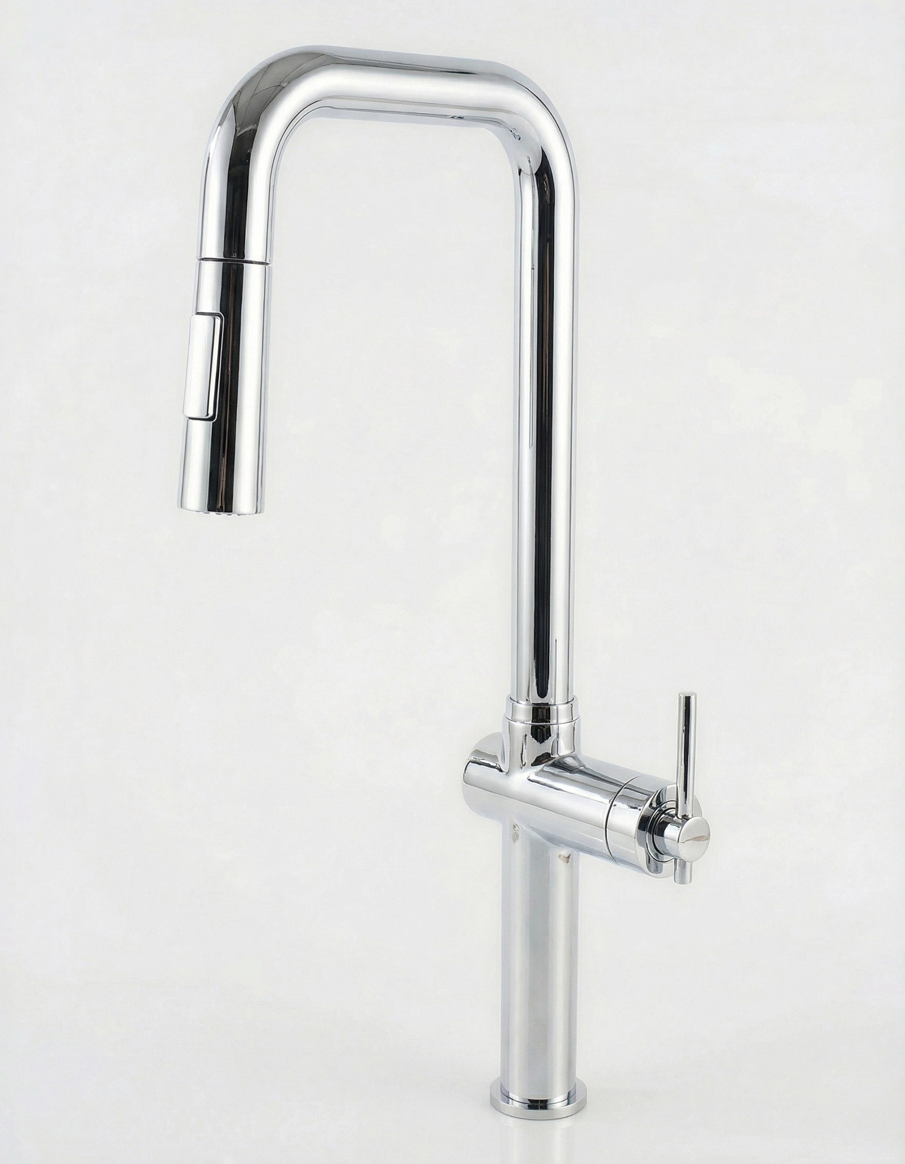 抽拉七字管铬色