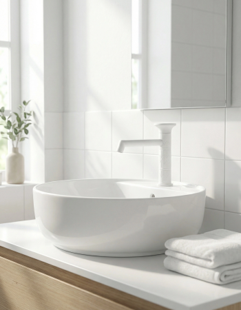 铣纹304面盆龙头