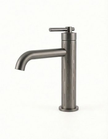 现代304不锈钢浴室面盆水龙头(水滴系列)